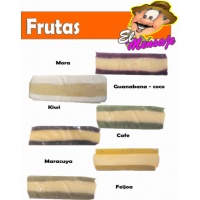 Deditos de fruta surtidos  x 10